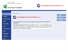 Tablet Screenshot of knowledge-communication.org